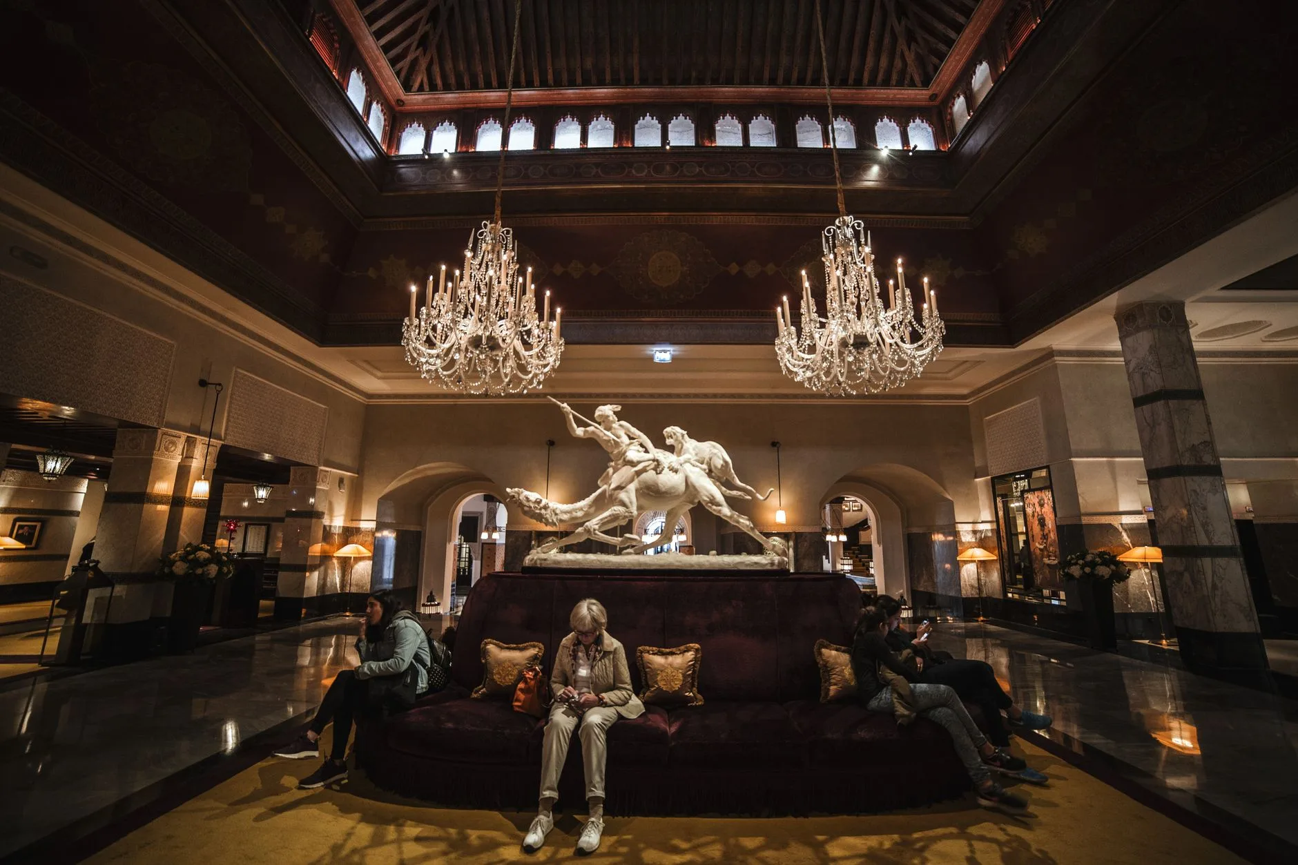 Innenbereich des Stonenotepath Casino-Hotels
