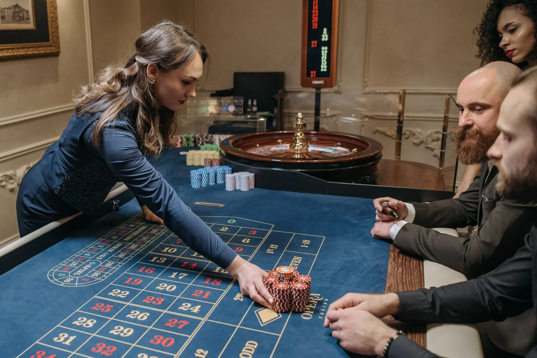 Casino-Spielfläche im Stonenotepath Berlin